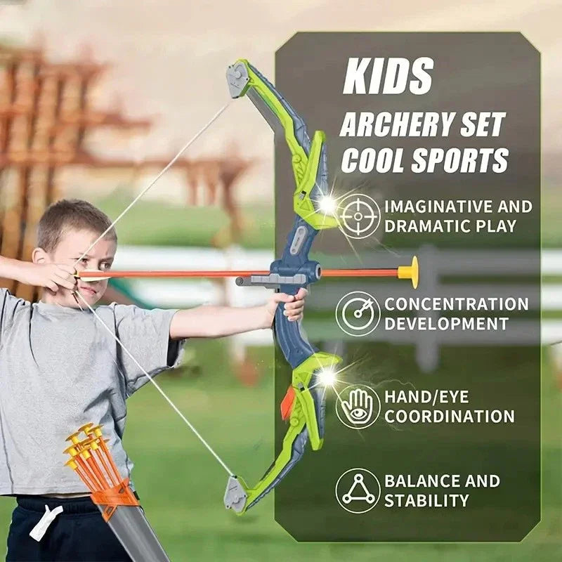 CE Archery Toy Set For Kids Bow And SoftFoam Arrows