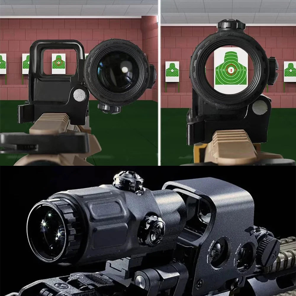 558 G43 Holographic Collimator Sight Red Dot 20mm Rail