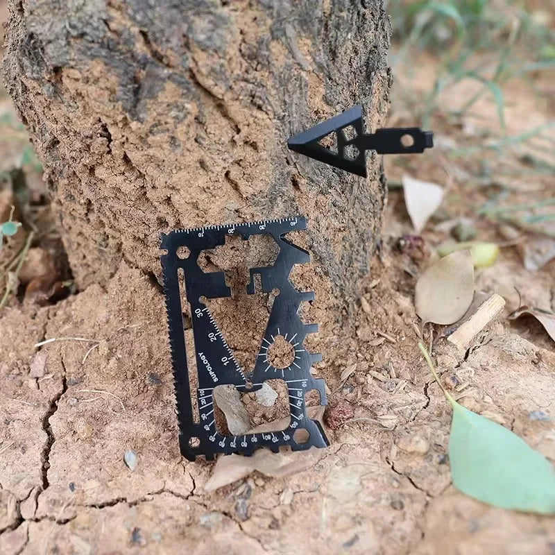 Electric 18-in-1 Credit Card Survival Tool Multi-Function Card Knife