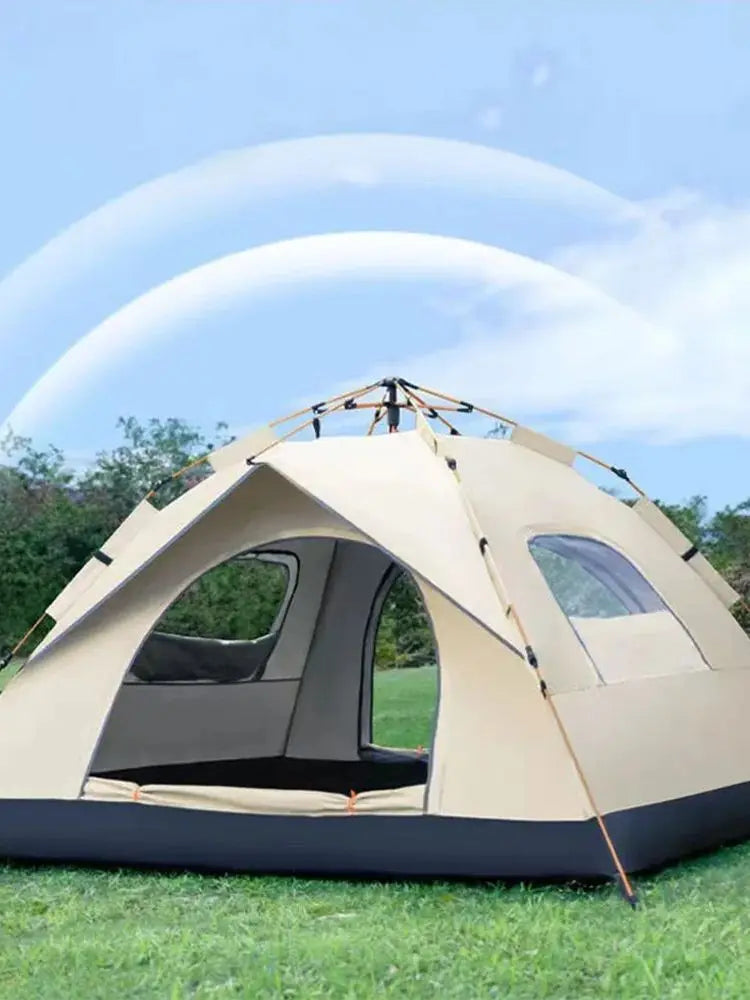 Automatic Quick Opening Tent With Two Doors And Windows