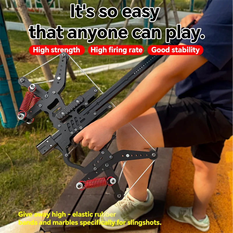 Upgraded third-generation Veyron all-metal composite bow, with a 50-shot capacity, suitable for practice and hunting