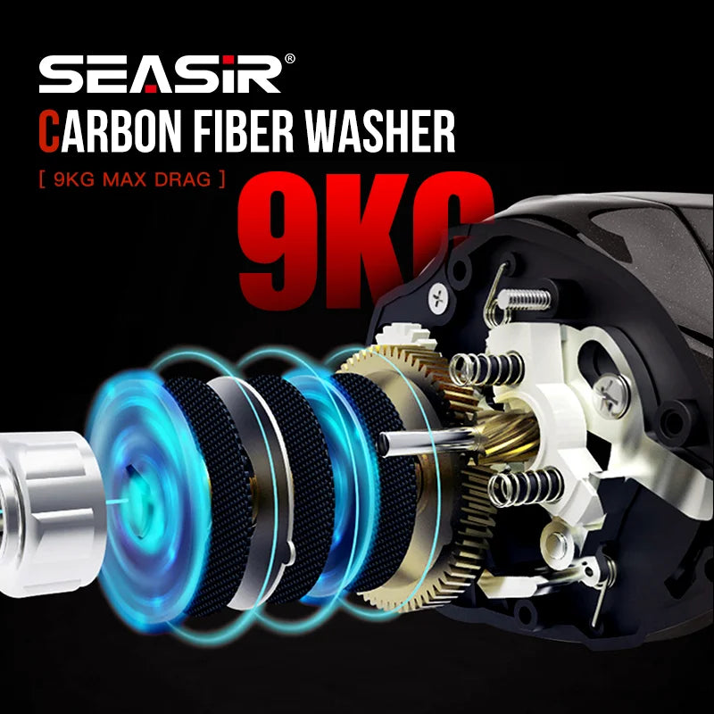 SeaSir Cast X2 Baitcasting Reel Seven Point Three To One