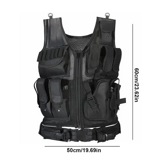 Tactical Vest Hunting Men Plate Carrier Chest Rig Combat Armor Vests Outdoor CS Game Training Airsoft Vest Hunting Equipment