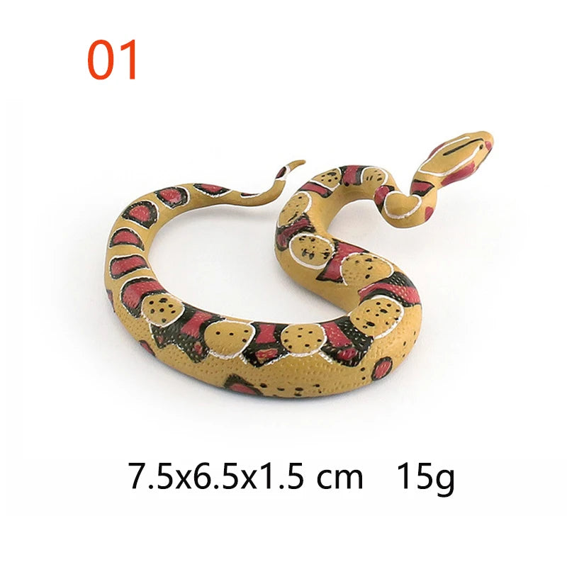 Halloween Realistic Rubber Snake Prank Toy For Parties Gag Gifts Simulation Serpent Prop For Horror Themed Events