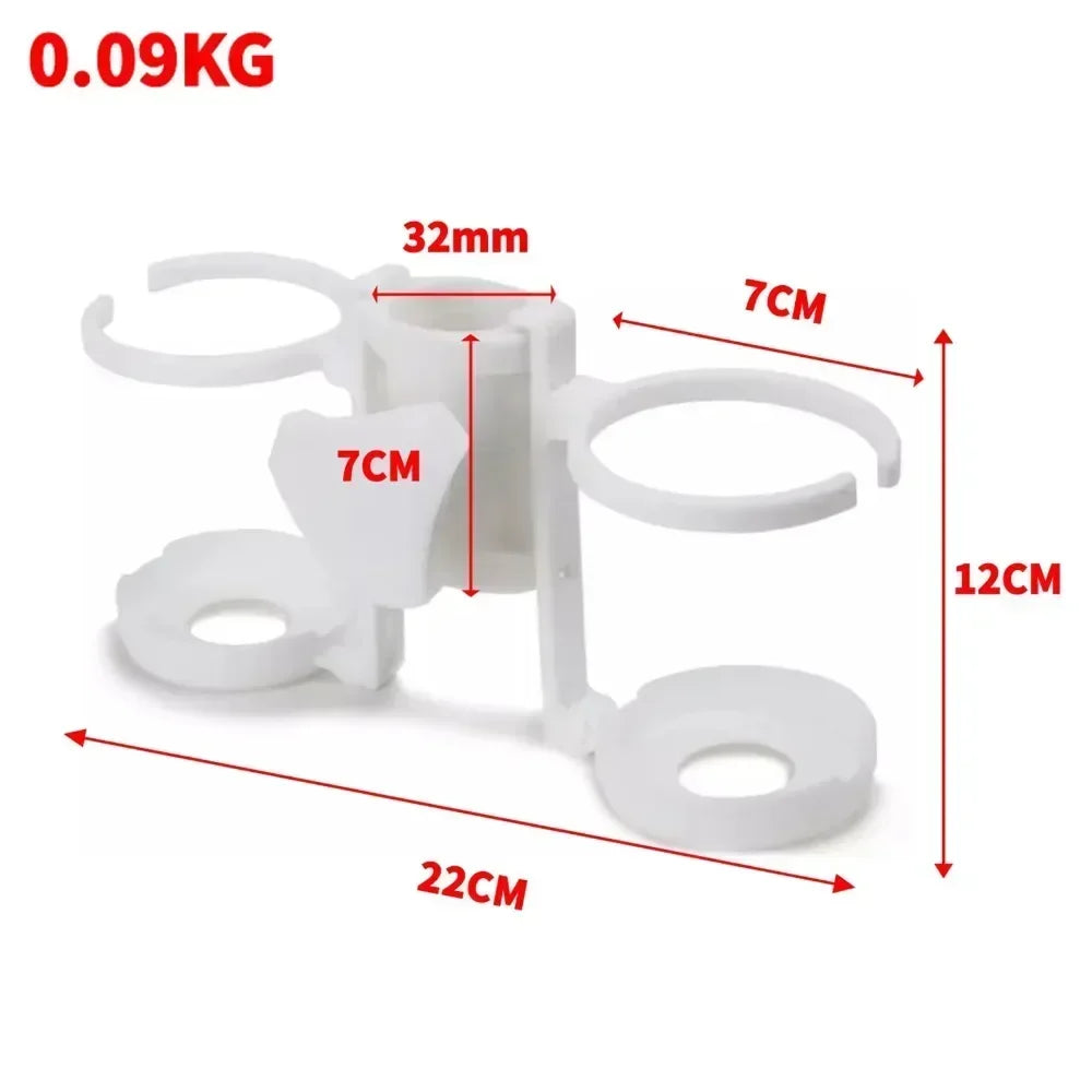 Beach Umbrella Cup Holder Bracket Multi Function Gear