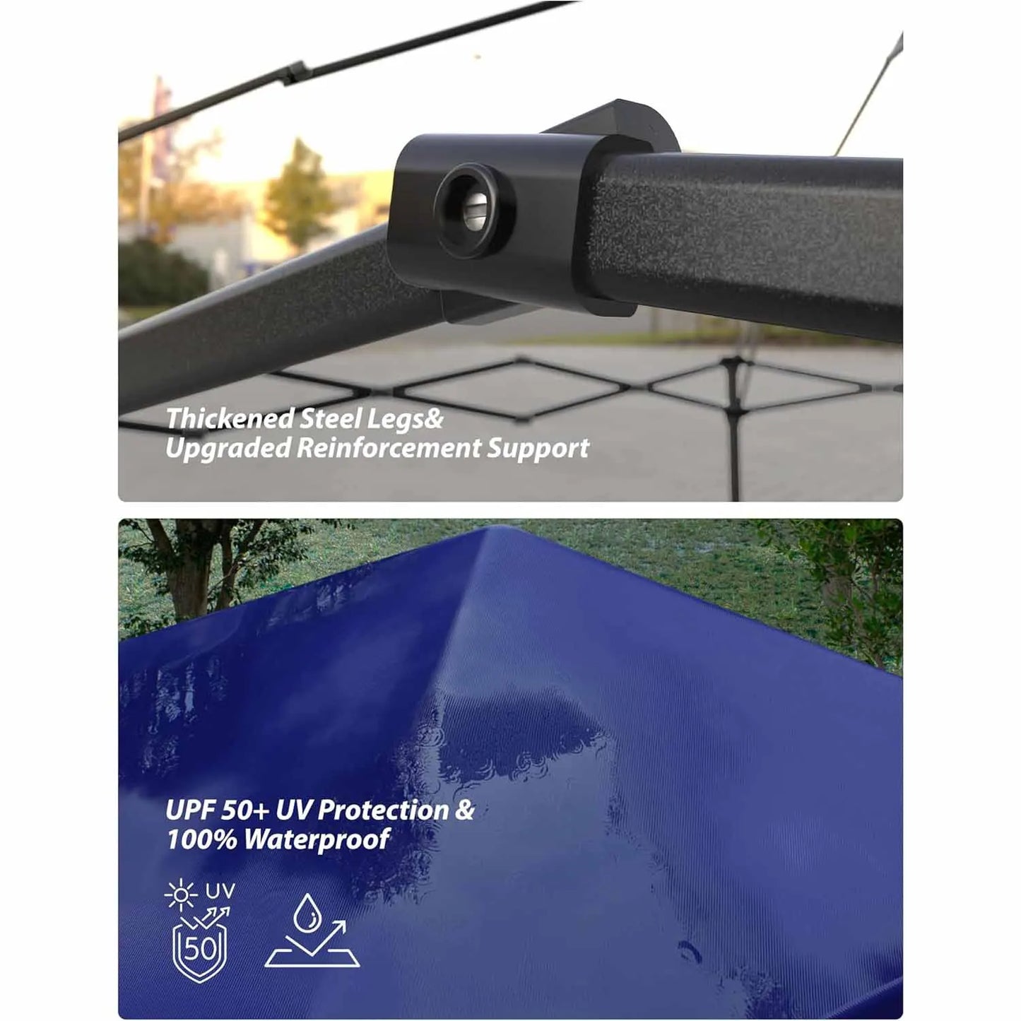 10x10 Feet Pop Up Canopy Tent Outdoor Heavy Duty Shelter