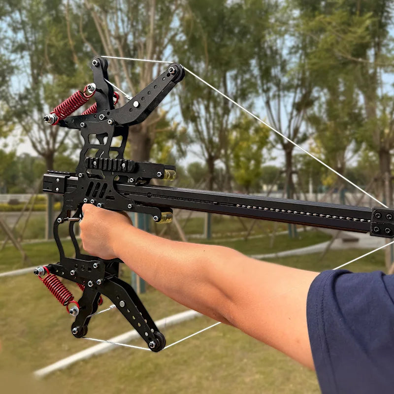 Upgraded third-generation Veyron all-metal composite bow, with a 50-shot capacity, suitable for practice and hunting