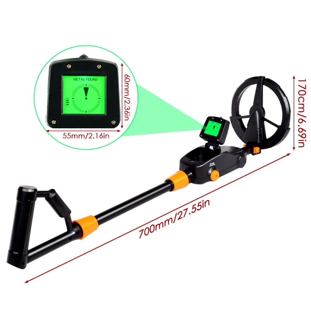 TIANXUN ExtraLightweight Waterproof Kids Metal Detector Treasure Finder Toy Learning