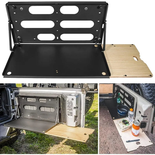 High-concerned Drop Down Tailgate Table For Jeep Wrangler