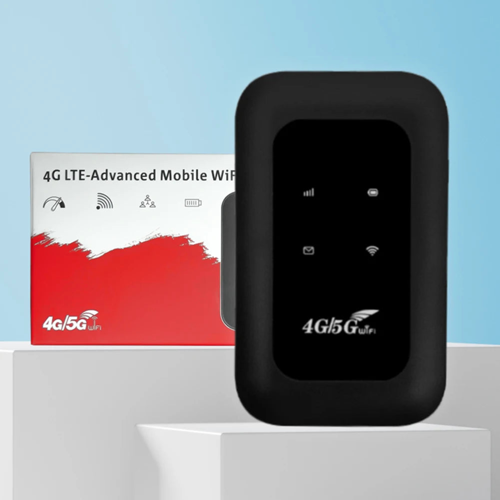 ALLOYSEED 4G LTE Mobile WiFi Router With SIM Slot Portable