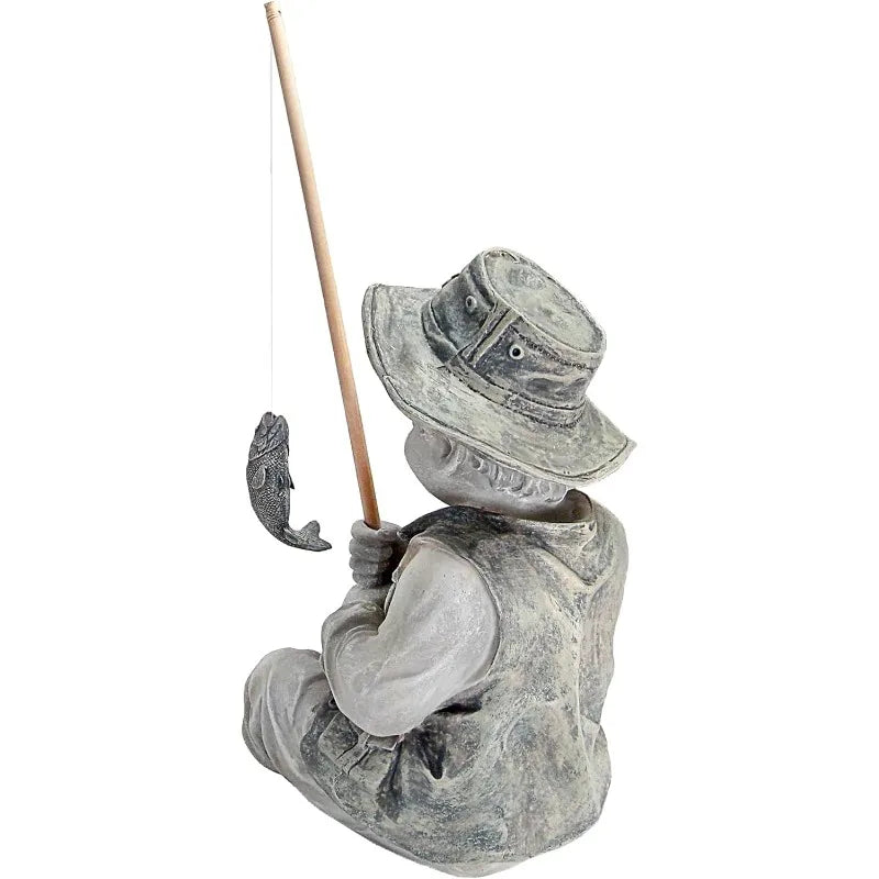 Design Toscano Frederic Little Fisherman Of Avignon Statue