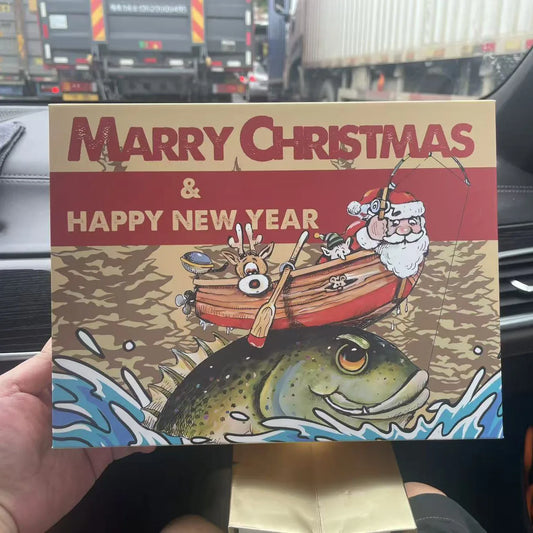 Advent Calendar 24 Piece Fly Fishing Lure Set