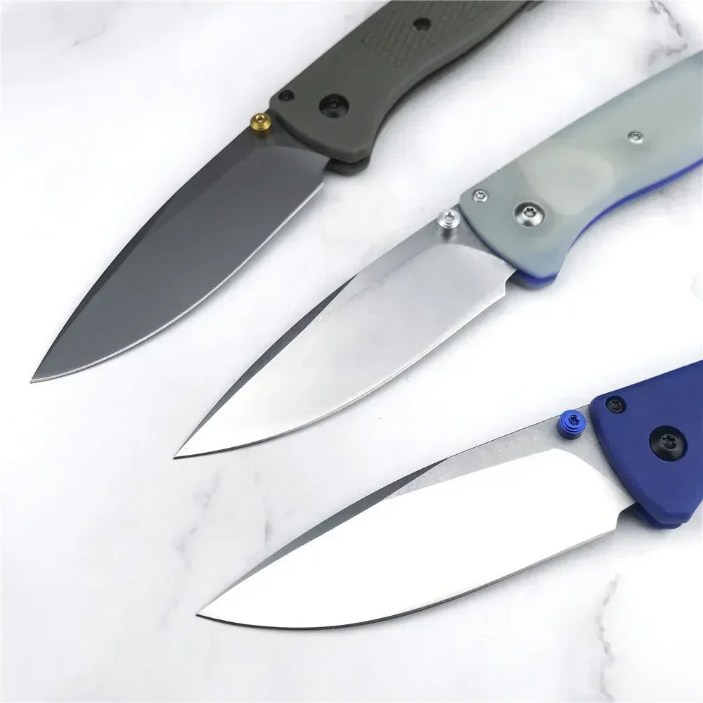 DIY Supplies G10 Nylon Fiber EDC Folding Knife BM 535