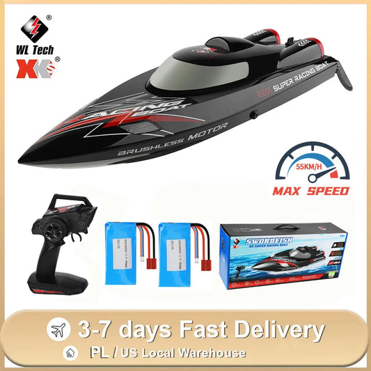 WLtoys WL916 RC Boat 2.4Ghz Brushless High Speed Speedboat