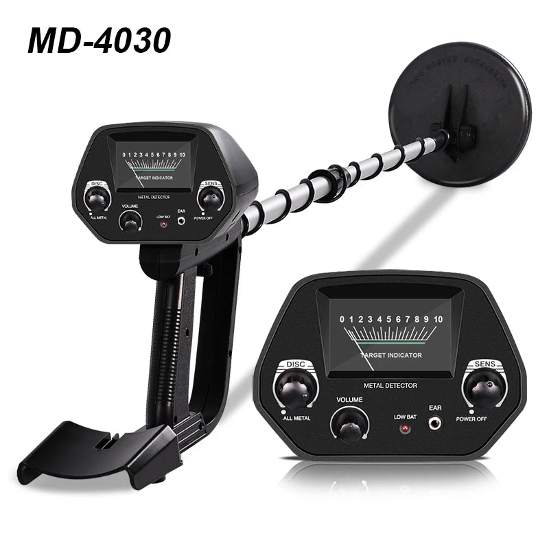 DIY Supplies MD4030 High Accuracy Metal Detector Pinpointer With LCD Screen For Treasure Hunting