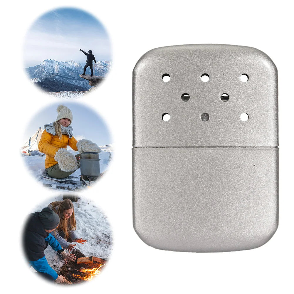 Apwikogere Zinc Alloy Hand Warmer Reusable Fuel Heater