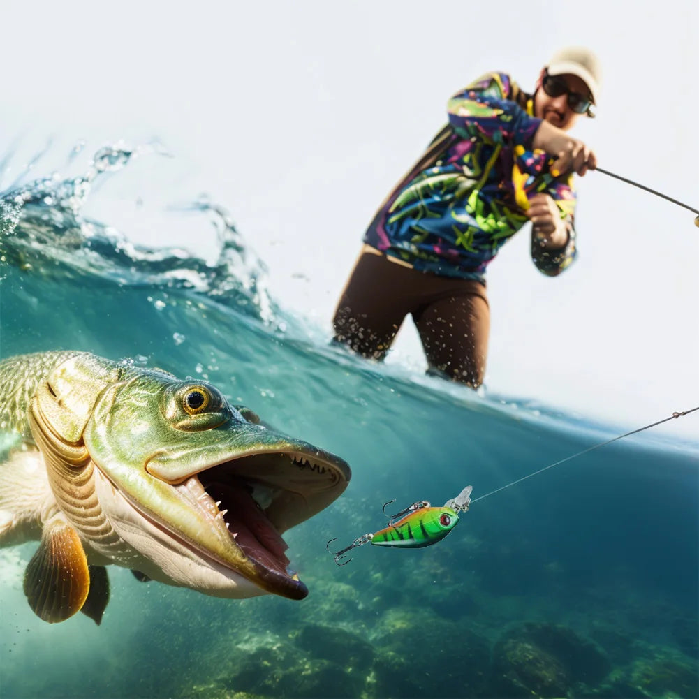 Shunmaii Fishing Advent Calendar 24 Lurebaits Christmas Countdown for Enthusiasts