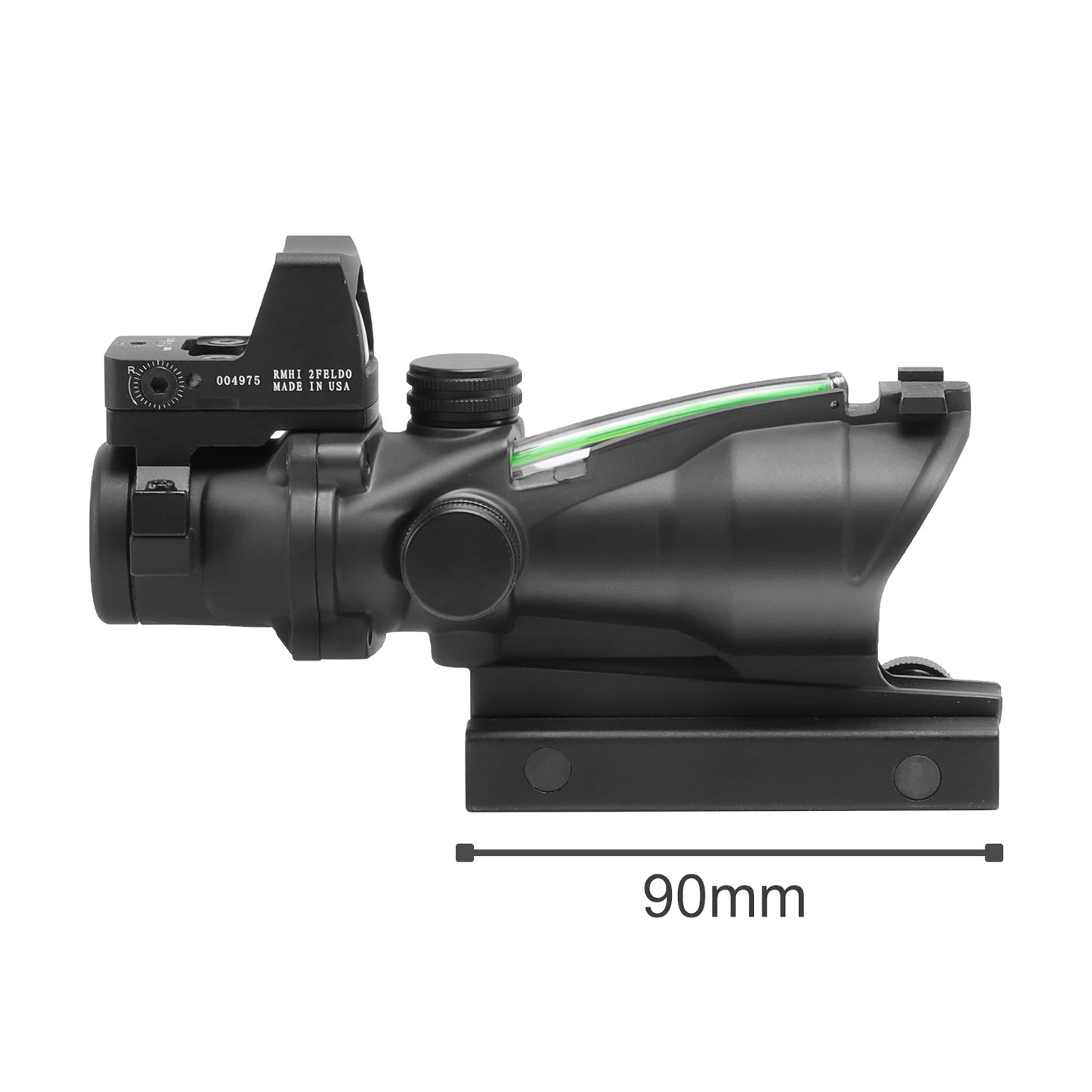 Nabila Adjustable Red Dot Scope For Rifles With Universal Rail Mount For Precision Hunting