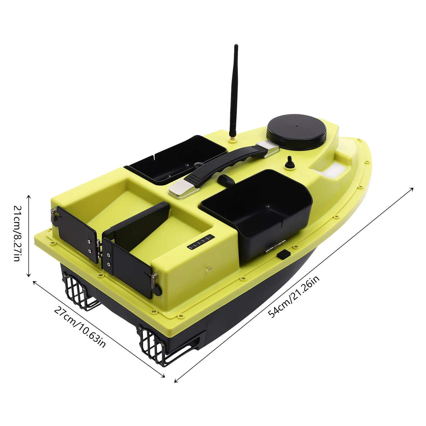 GPS Fishing Bait Boat Remote Control With LED Screen