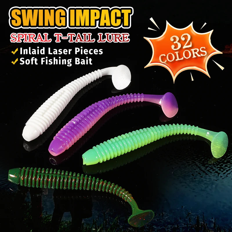 Supercontinent Impact Ring Shad Lure Soft Plastic Swimbait