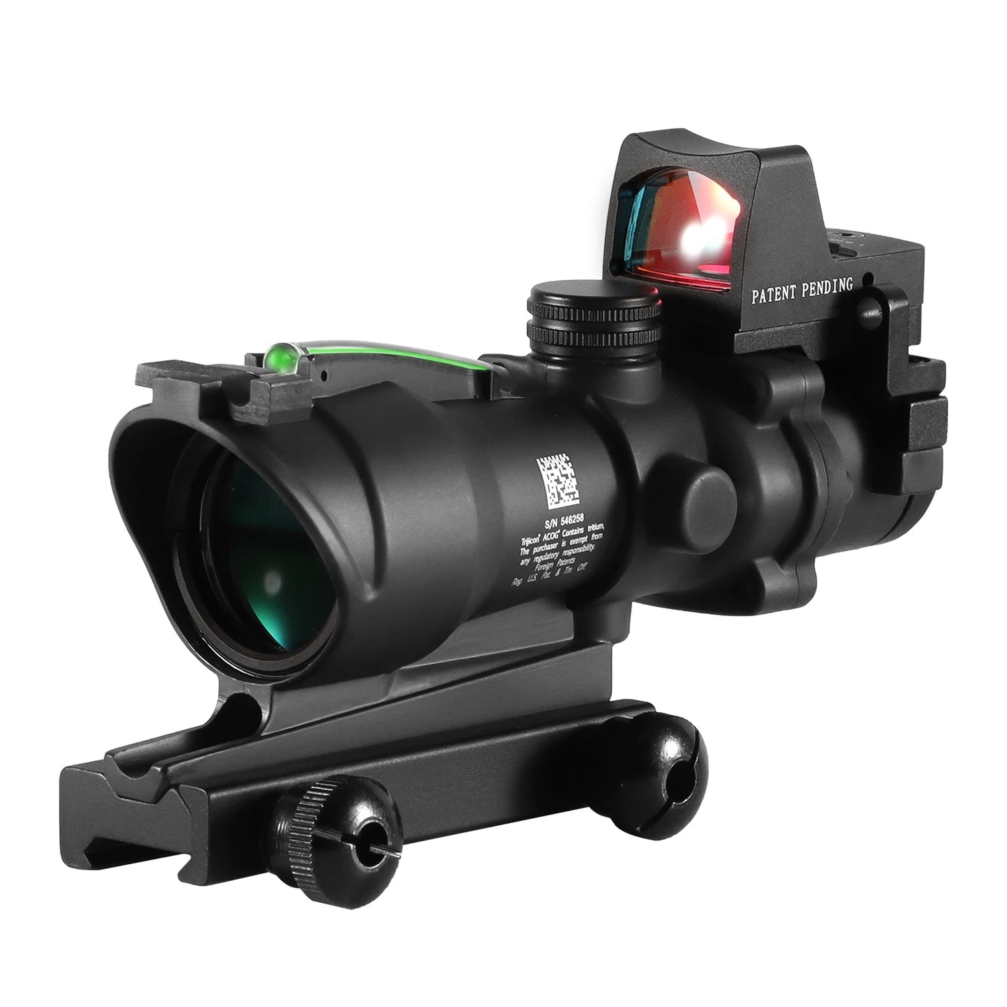 Nabila Adjustable Red Dot Scope For Rifles With Universal Rail Mount For Precision Hunting