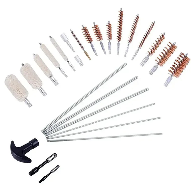 Universal Bore Cleaner Gun Cleaning Kit Gun Brush Tool for Pistol Rifle Shotgun Aluminum Alloy Hunting Accessory