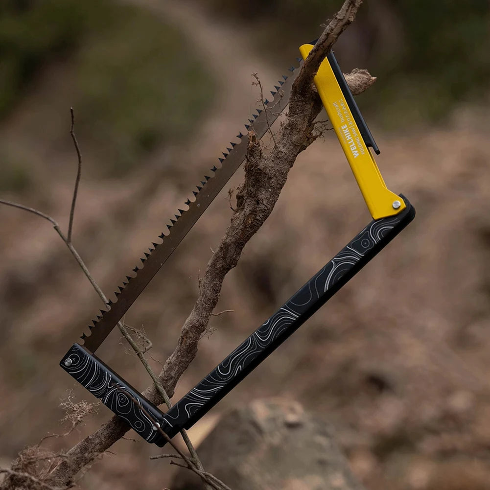 Folding Saw With Storage Bag Multifunctional Aluminum Alloy Camping Saw