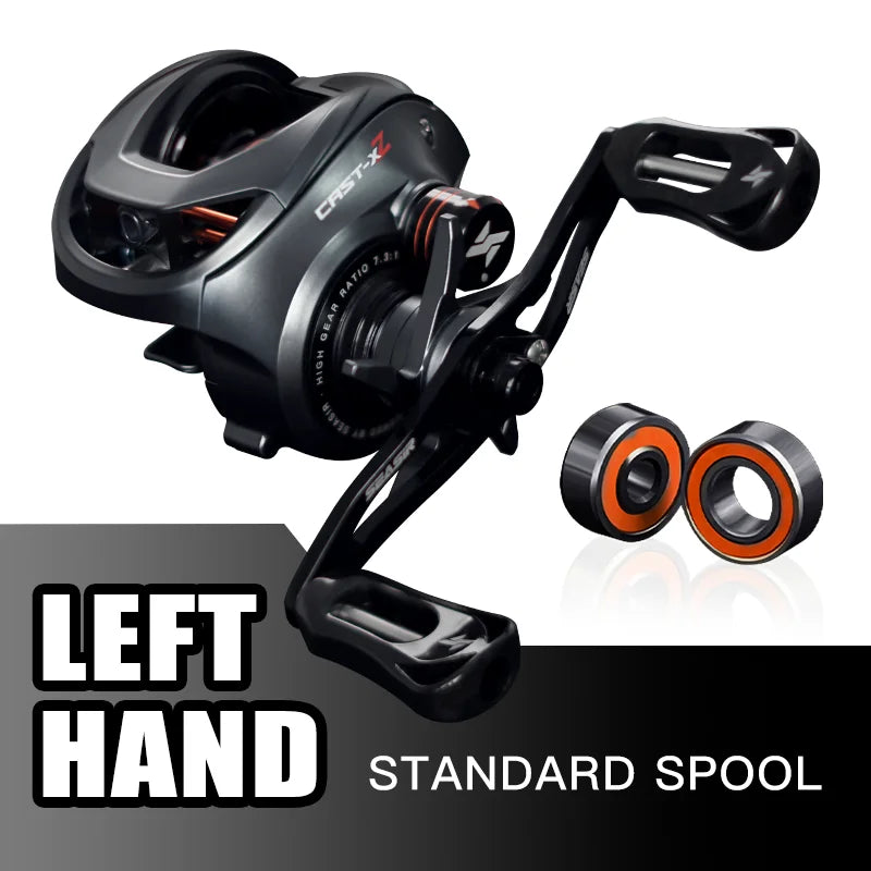 SeaSir Cast X2 Baitcasting Reel Seven Point Three To One