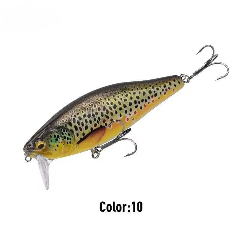 LEYDUN I-JACK Minnow Floating Lure for Bass Pike
