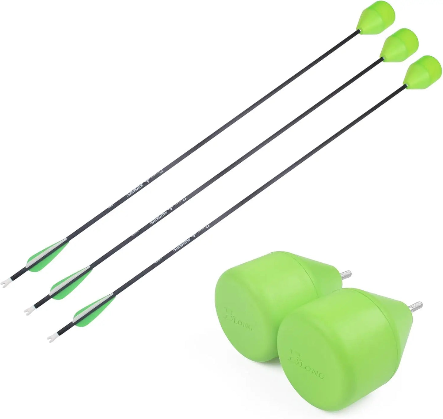 Elong Outdoor Foam Arrow Tips Arrowhead Soft Sponge