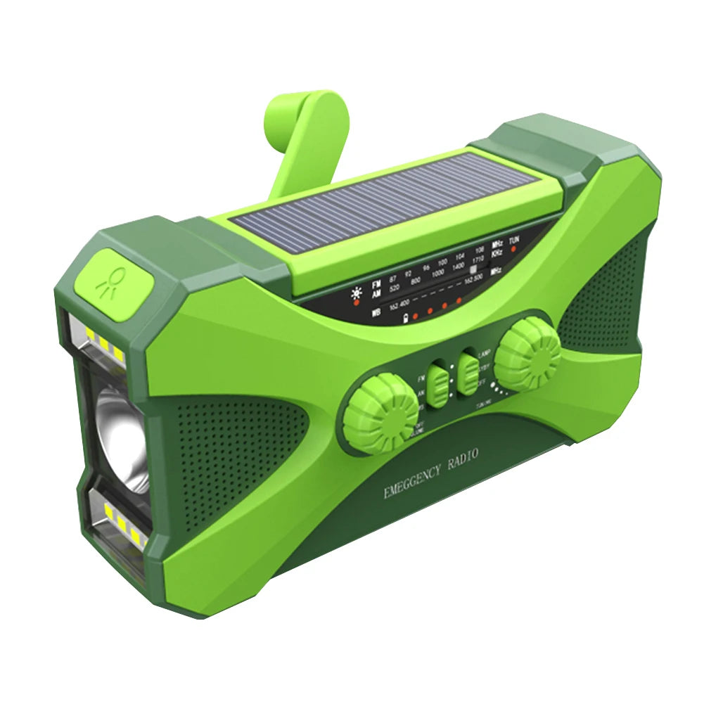 Hign Concerned 10000mAh Portable Charger Radio Solar