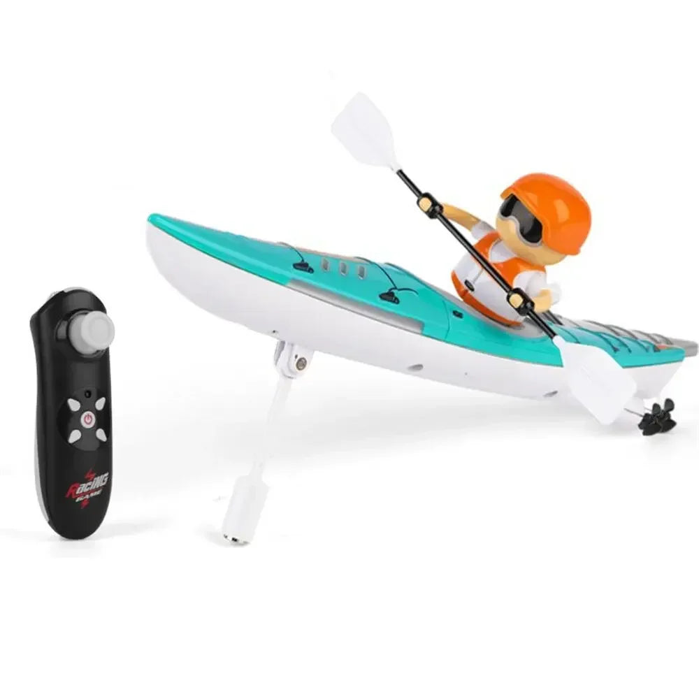 WLtoys 2.4G RC Boat Remote Control Ship With LED Lights