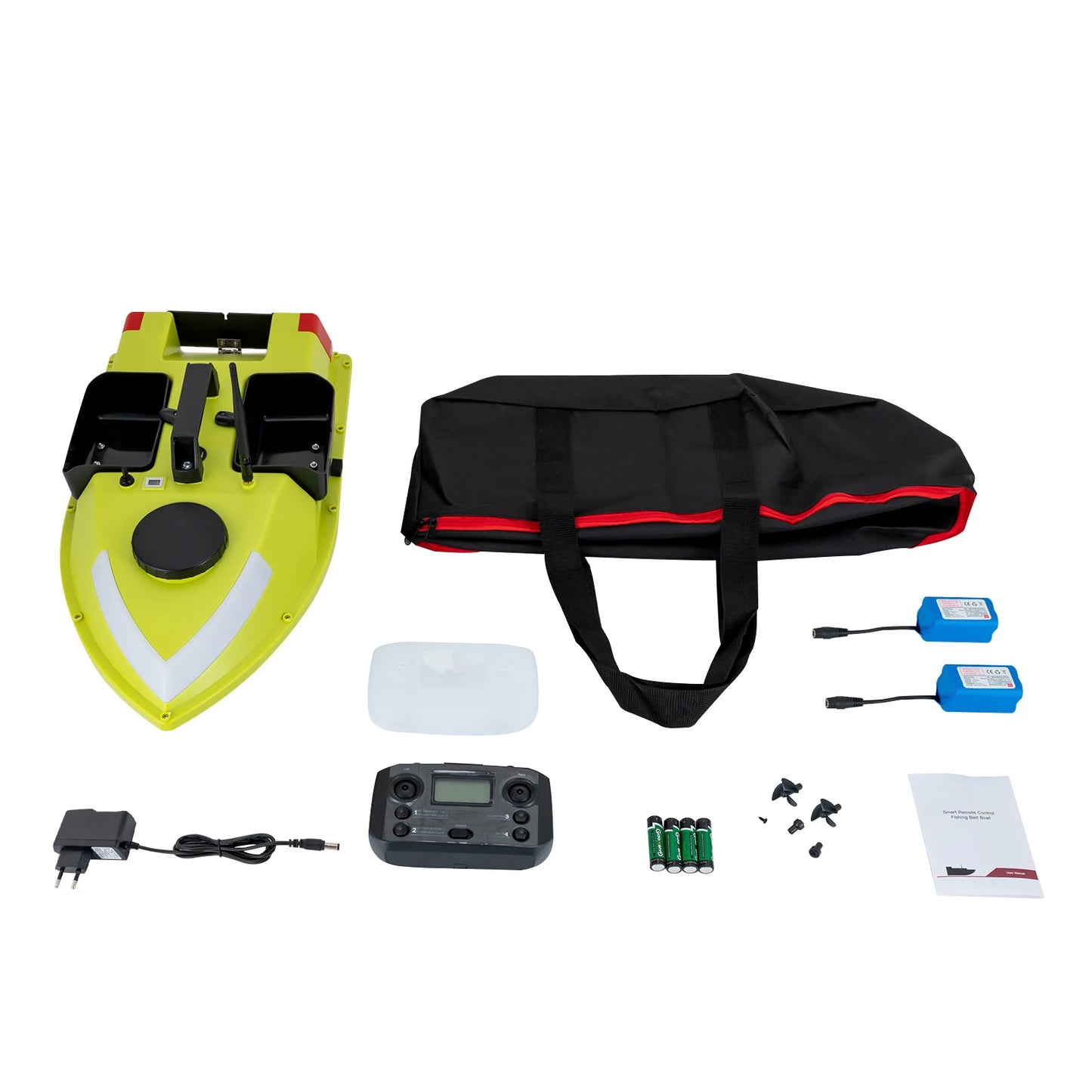 Rechargeable GPS Fishing Bait Boat Remote Control 600m