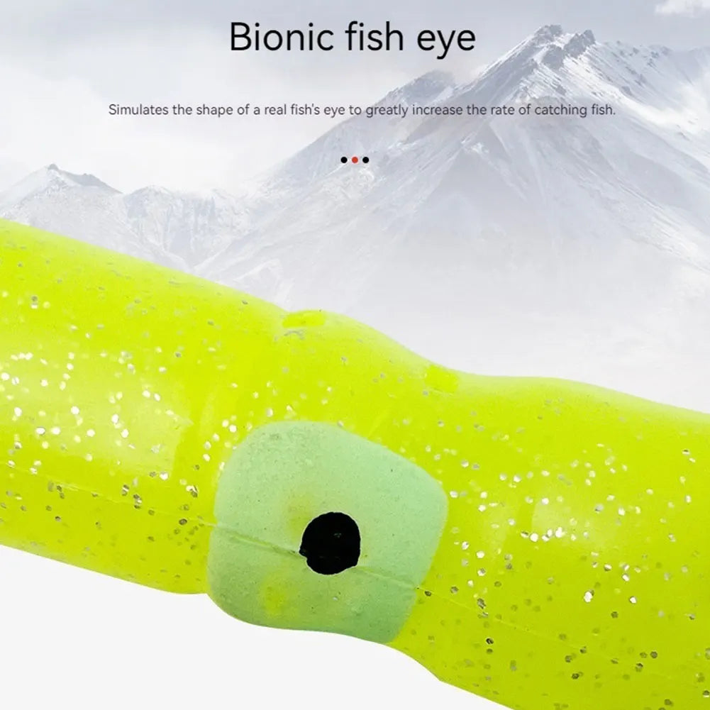 Shunmaii Soft Lures Silicone Squid Bait For Saltwater DurablyConstructed Wobblers