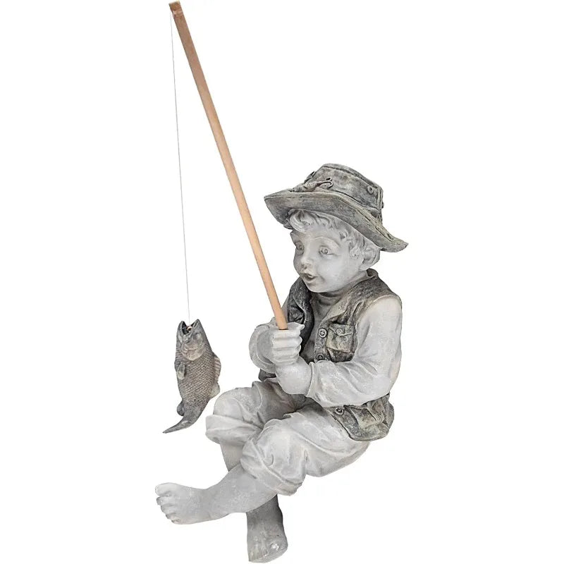 Design Toscano Frederic Little Fisherman Of Avignon Statue