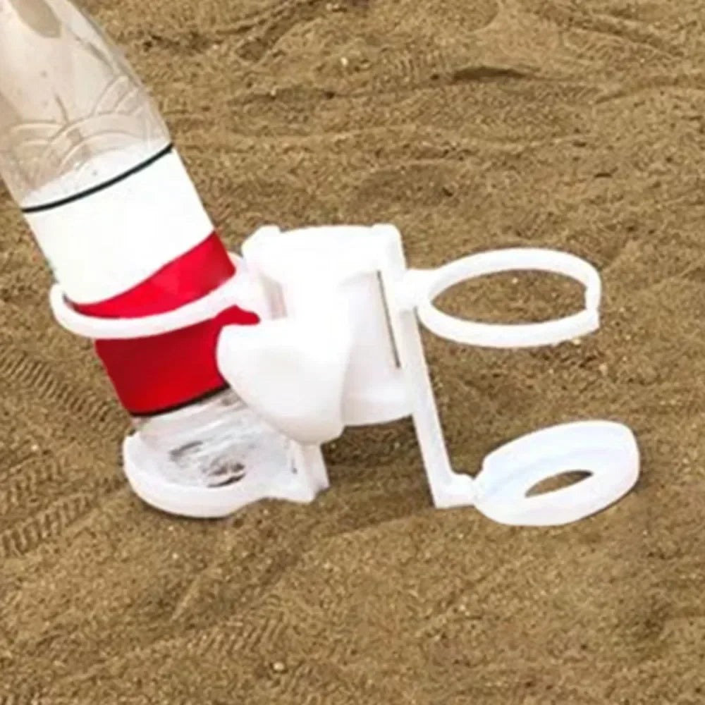 Beach Umbrella Cup Holder Bracket Multi Function Gear