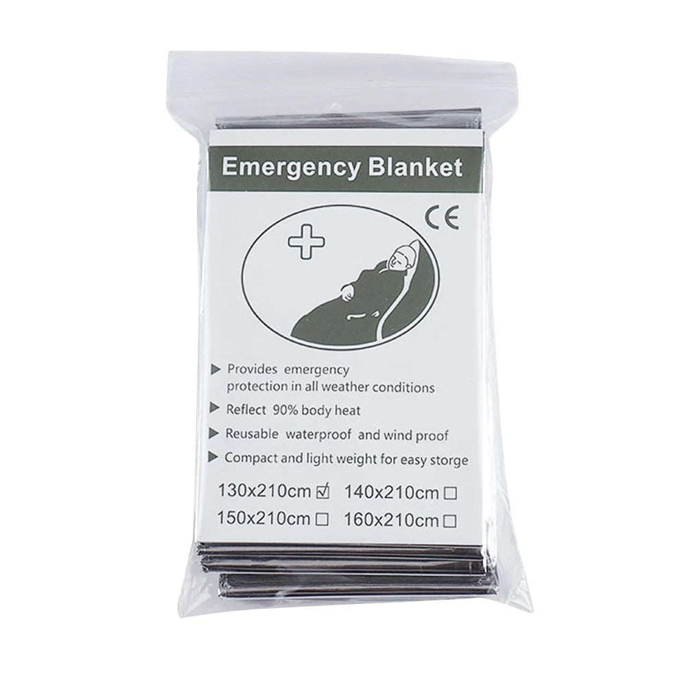 Shunmaii Emergency Thermal Poncho Blanket Waterproof