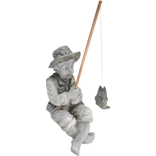 Design Toscano Frederic Little Fisherman Of Avignon Statue