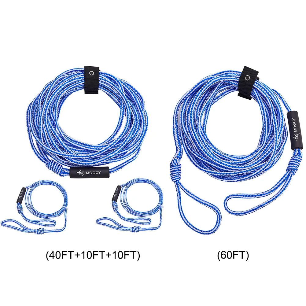 Boat Tow Rope Adjustable Length Rope Keeper Water Sports