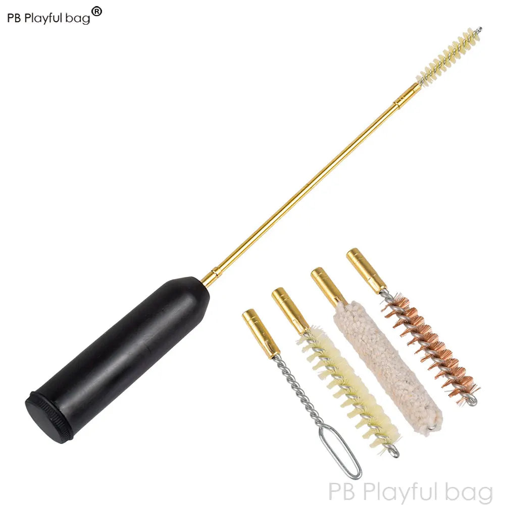 7pcs/set Professional Toy Gun Cleaning Kit Outdoor Sports Multipurpose 9mm Pocket Size Pistol Cleaning Kit Toy Accessories QG700