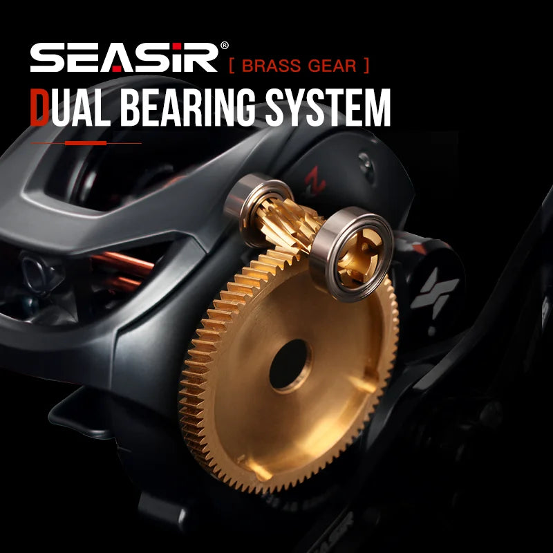 SeaSir Cast X2 Baitcasting Reel Seven Point Three To One