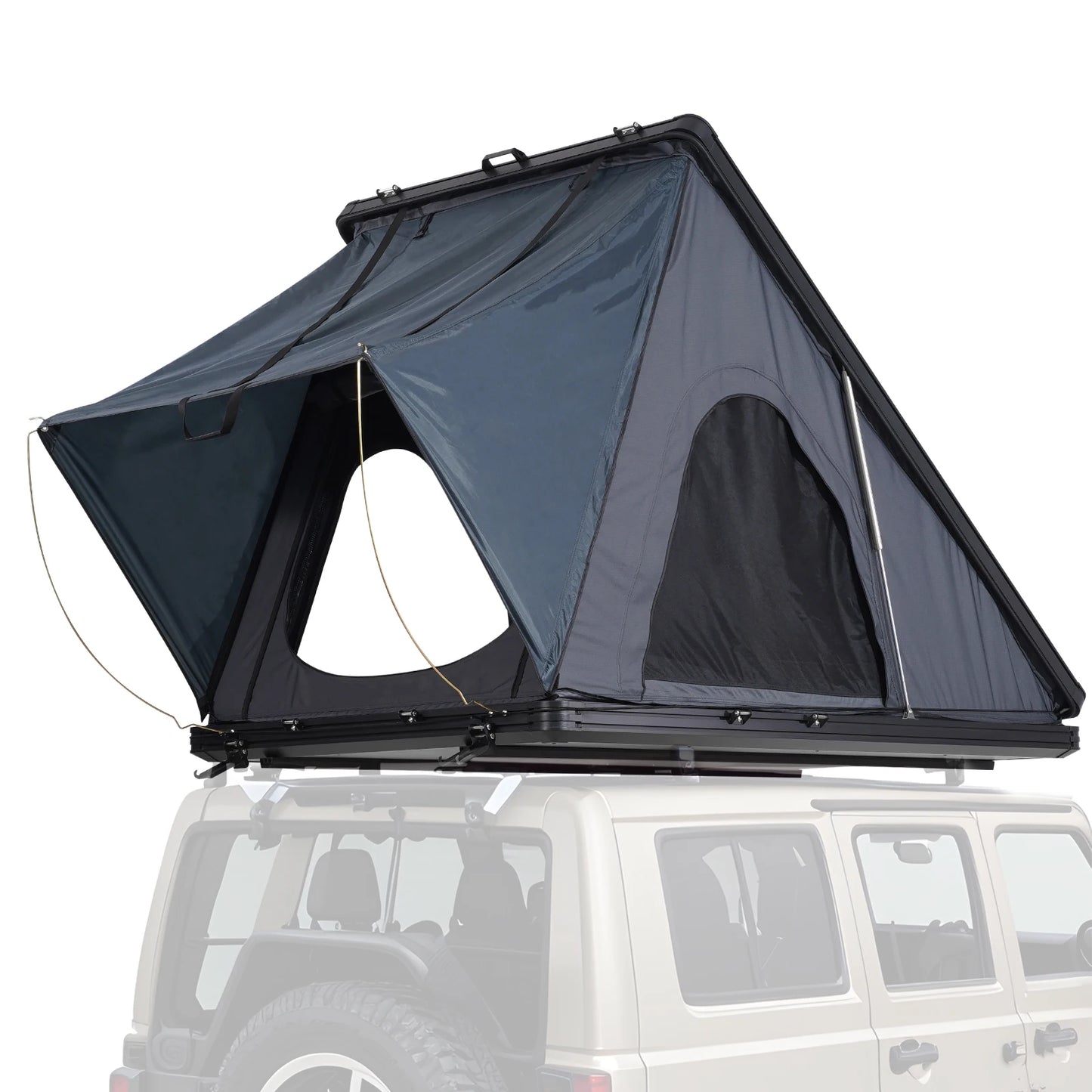 SucceBuy Naturnest Rooftop Tent Hard Shell For Jeep SUV Vans