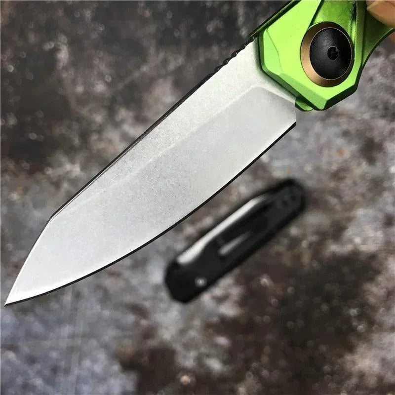 DIY Supplies KSSeries7550 Pocketknife Folding Knife T6 AviationGrade AluminumHandle