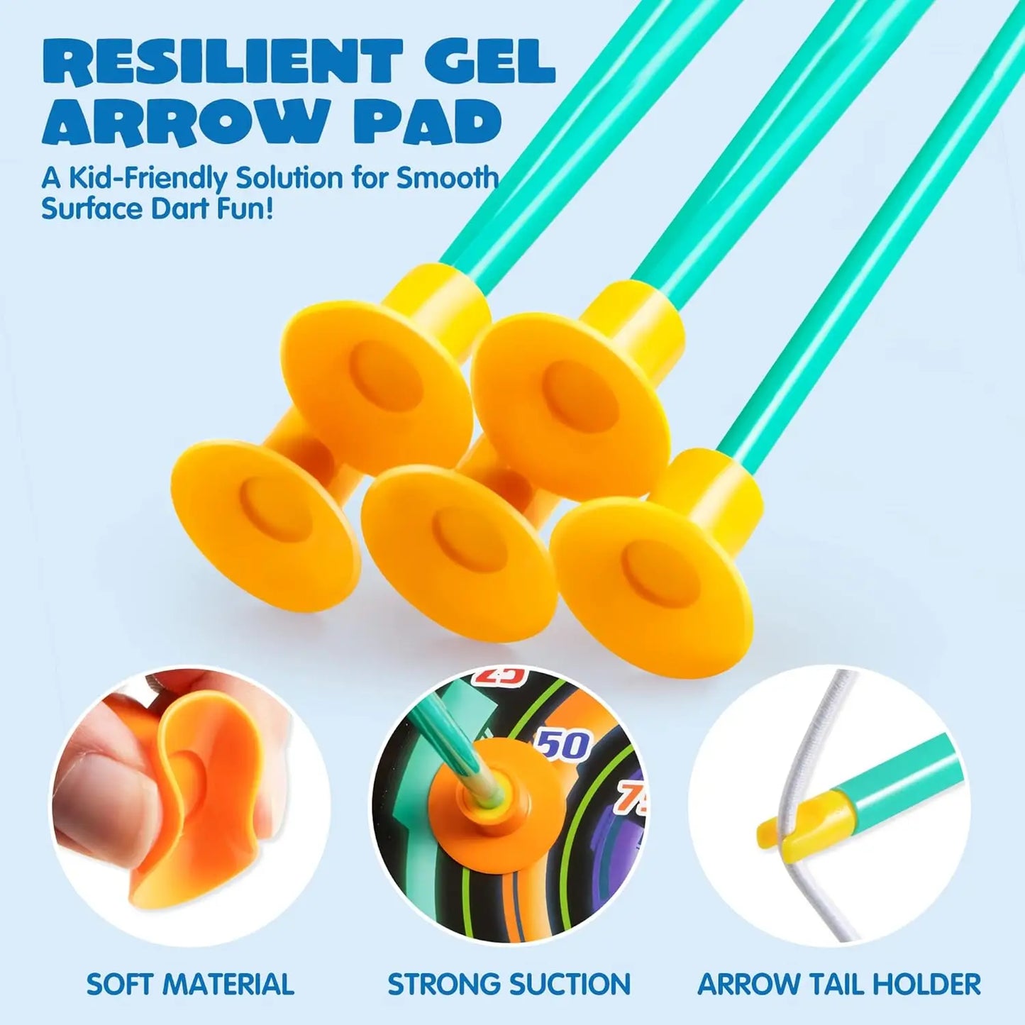 Joyfy LED Light Up Bow and Arrow Set for Kids Archery Toy