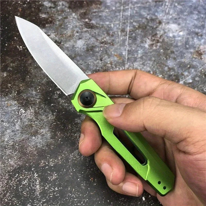 Outdoor KS 7550 Pocket Folding Knife With T6 Aviation Aluminum Handle For EDC Camping And Hunting